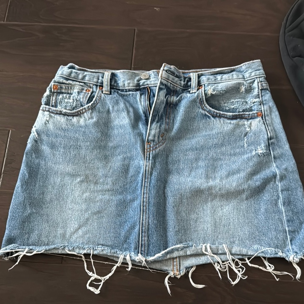 Levi's Blue Mini Skirt Casual